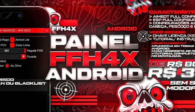 🚨 Atenção: Mude Seu Jogo Agora Com O Painel Ffh4x Regedit🚨