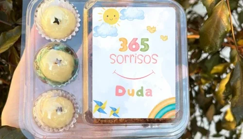 120 Adesivos 365 Sorrisos 6x9cm - Sem Recorte