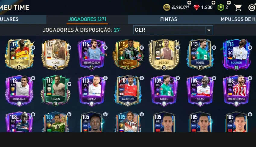 Conta fifa mobile muito rara