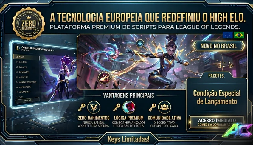 🏆 [PROMOÇÃO] Ac Cheats | Script Lol Premium - 0 Bans !!!