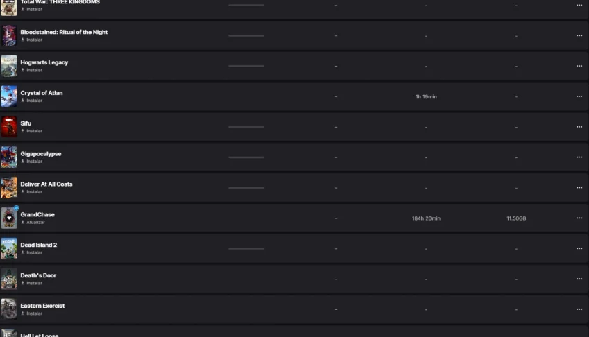 Conta Epic Games 80+ jogos
