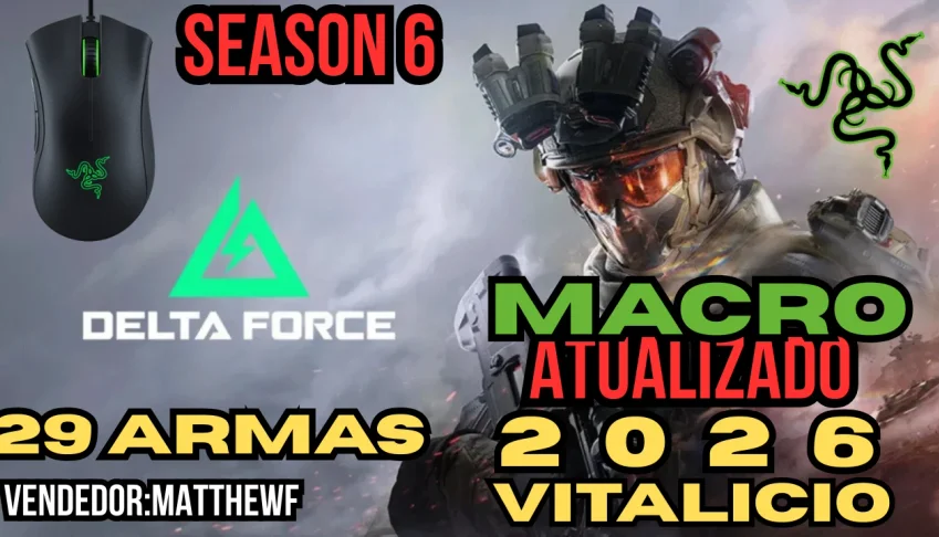 Delta Force - Macro Mouses Razer - (Vitalicio) 2026