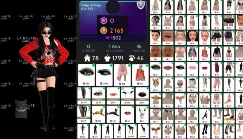Conta avakin life feminina