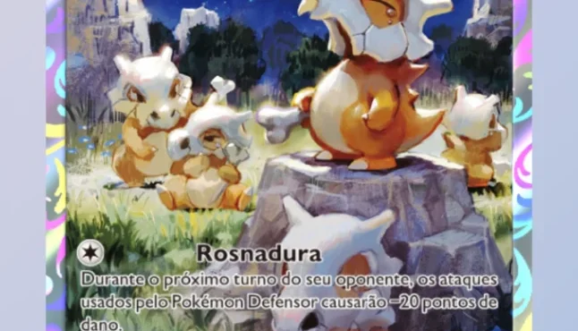 Carta Cubone ☆ Dominação Genética MewTwo