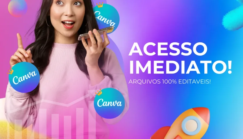 Super Pack Artes Canva +12.000 Templates | Entrega Imediato