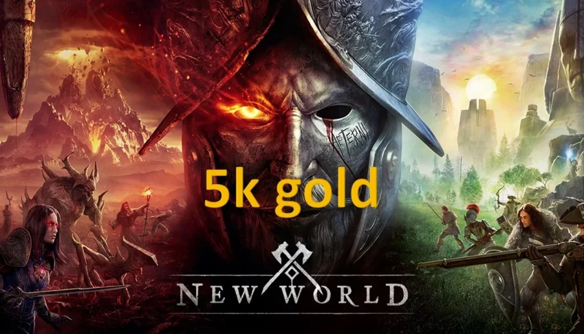 5k gold new world - server niraya