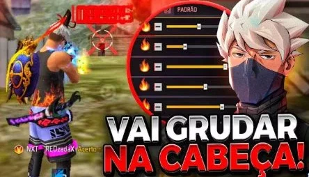 Sensi Xitada Full Vermelho Free Fire