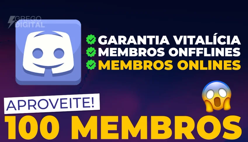 [Promoção] Membros para Servidores de Discord | 24h On 🔥