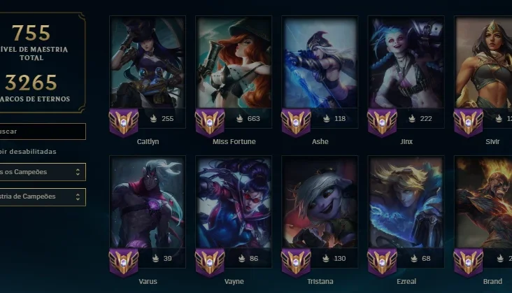 615 Skins+main Adc+14 Skins Cait+16 Skins Mf+16 Skin Ashe