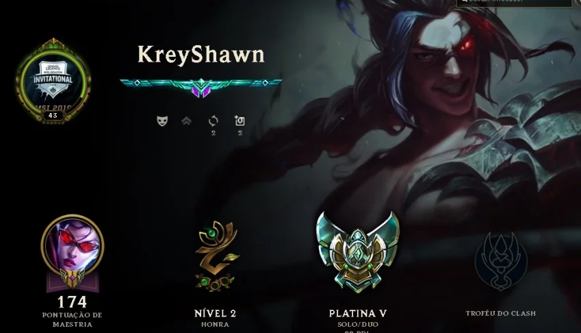 Conta League of Legends