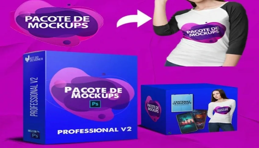 Mega Pack Mockup para Diversos Nichos 500GB