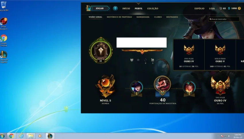 Conta Smurf G4 na Flex e G5 na Solo/ Duo