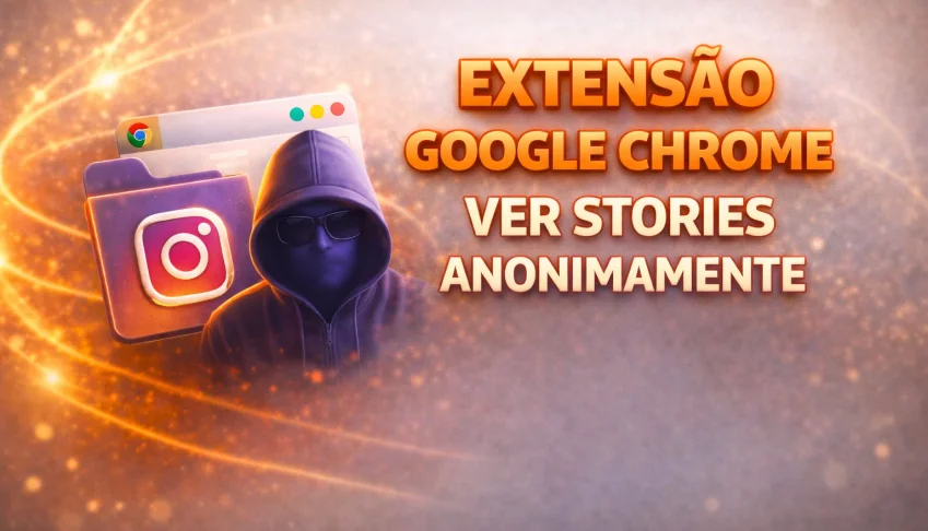 Extensão Google Chrome ver stories anonimamente PC