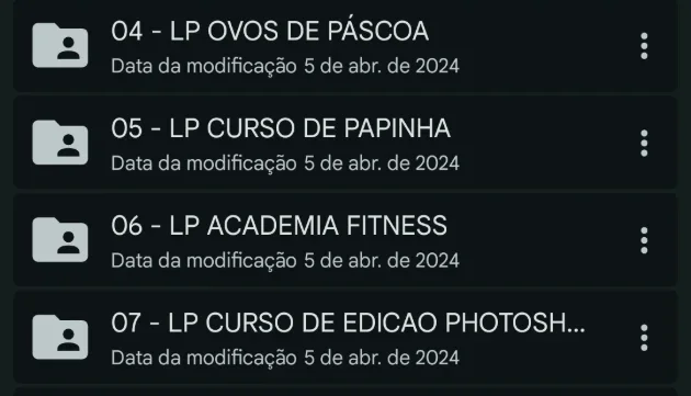 Templates Páginas em Elementor