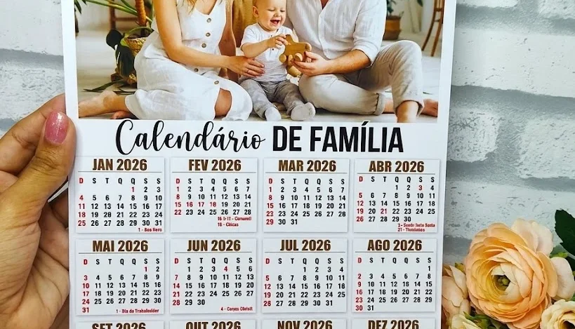 Calendário Fotográfico
