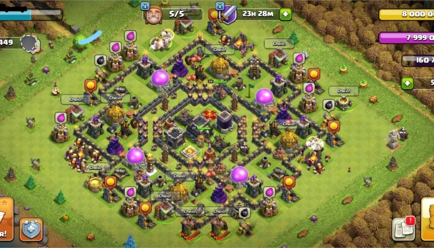 Clash of Clans CV 9 Full