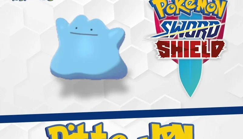 Ditto Japonês Jpn 6ivs + Brinde - Pokémon Sword E Shield