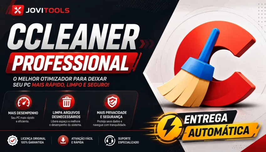 Chave/Licença Ccleaner Pro Versão Completa