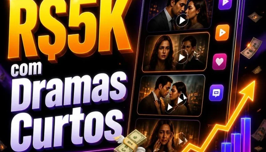 Ganhe R$5K com Dramas Curtos 💸