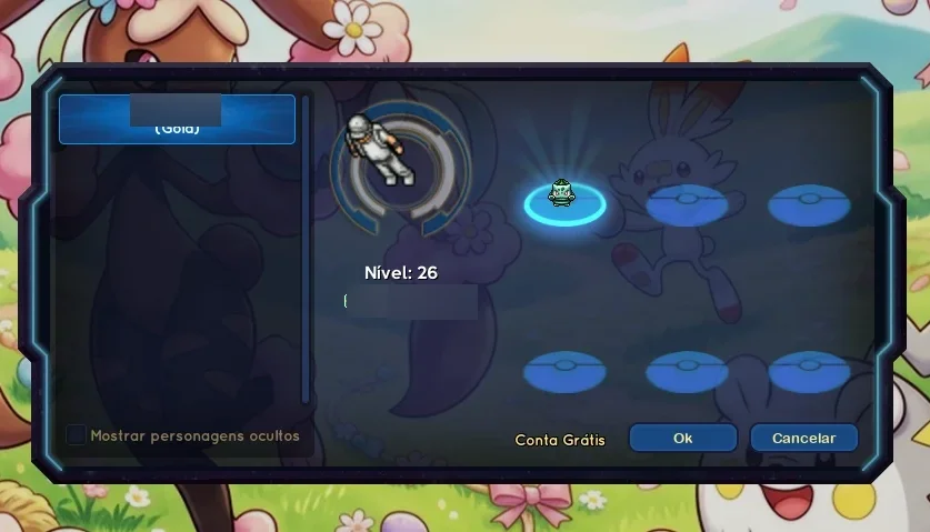 Conta De Otpokemon<Lvl 26>