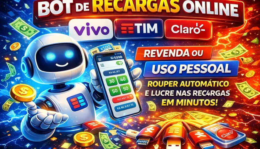 Painel de Recarga Celular - Crédito Celular (Preço Baixo)