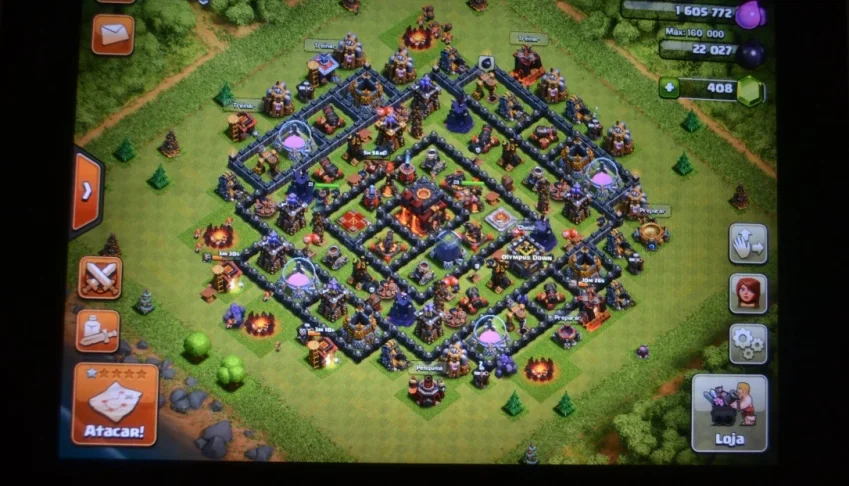 Vila Clash of Clans cv10