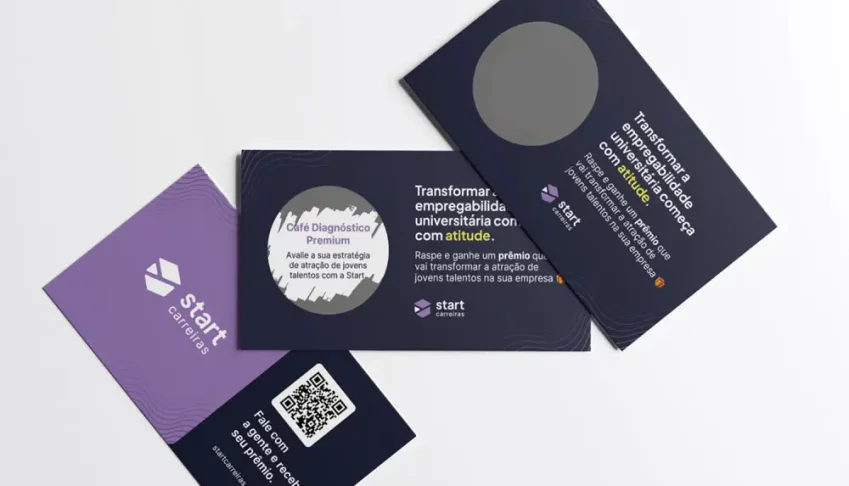 100 Raspadinhas Personalizadas - até 8 Prêmios