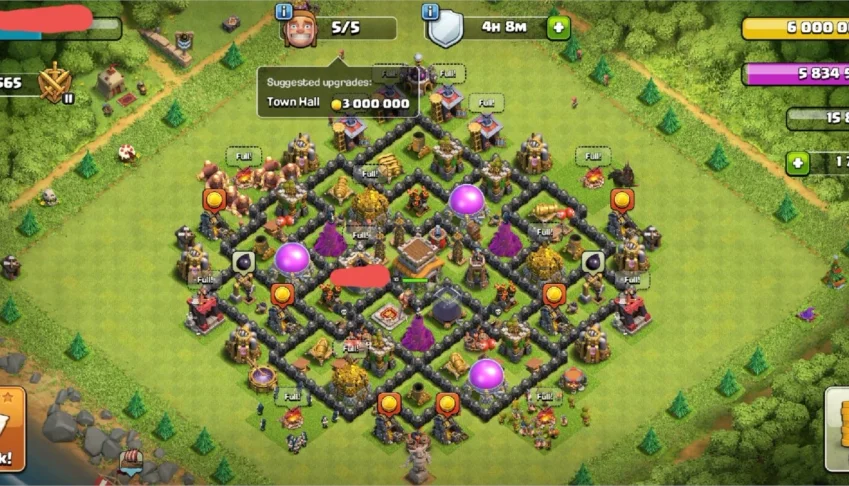 Clash of Clans Cv8 barato