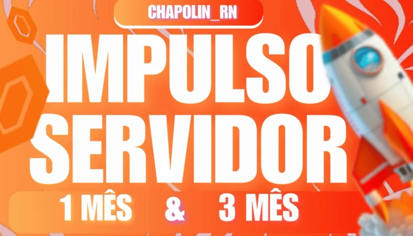 Impulso No Seu Servidor Discord - Boost Impulso 1/3 Mês
