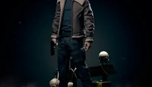 Leon Resident Evil 3d stl