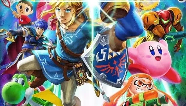 Conta Nintendo Switch com Super Smash Bros. Ultimate