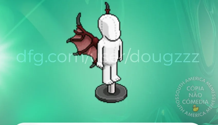 Habbo - Asas De Dragão [NFT]