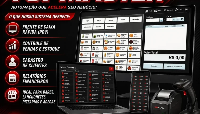 Sistema De Automação Multi Varejo Pdv Master 2026