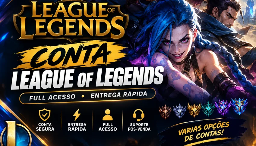 Contas Lol - League Of Legends - Full Acesso
