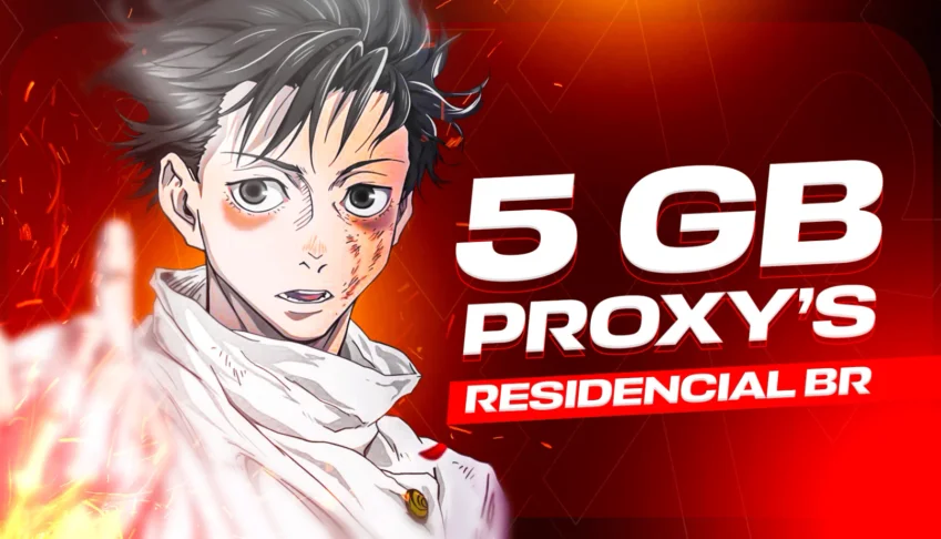 🛜 Proxy Residencial Fixo BR - 5GB