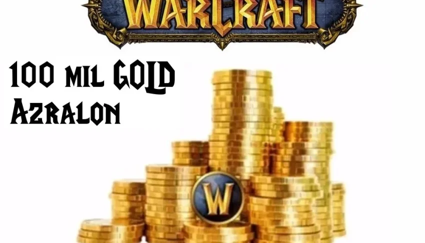 100K De Gold WORLD OF WACRAFT