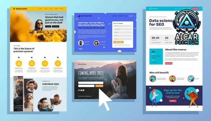 Pack Landing Pages Em Elementor
