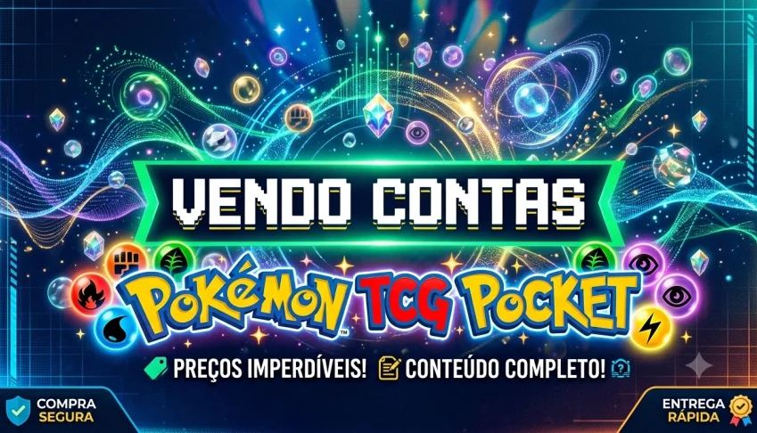Pokemon Tcg Pocket - Contas com Ampulhetas