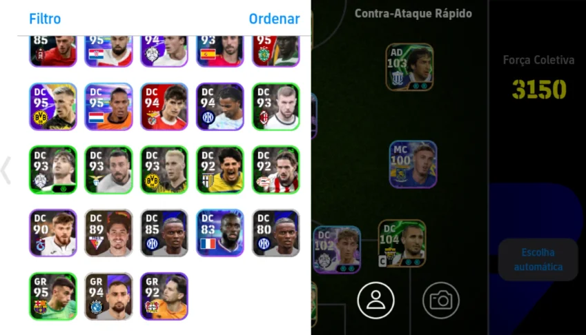 Conta Efootball Elite Com Xabi Alonso E 3200 De Overall"