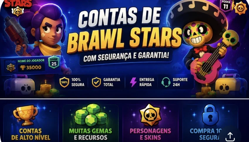 Boosting Brawl Stars | Subida de Troféus Rápida e Segura