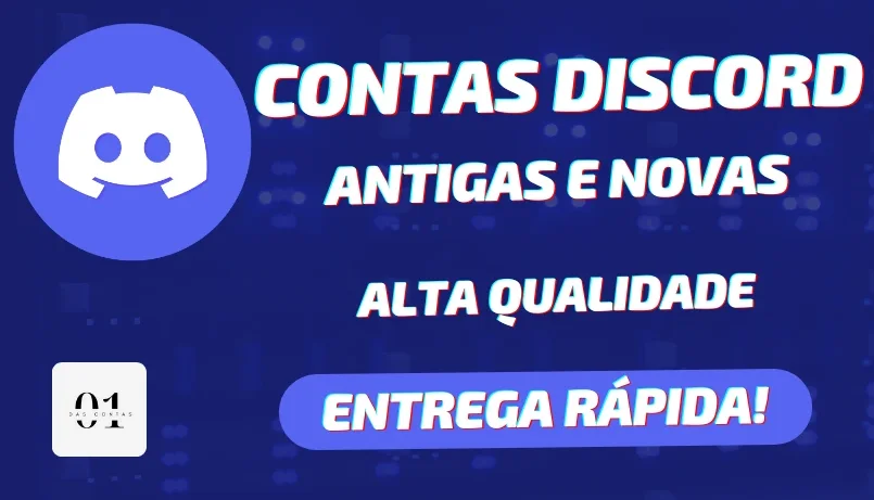 CONTAS DISCORD NOVAS + EMAIL + TOKEN [ALTA QUALIDADE]