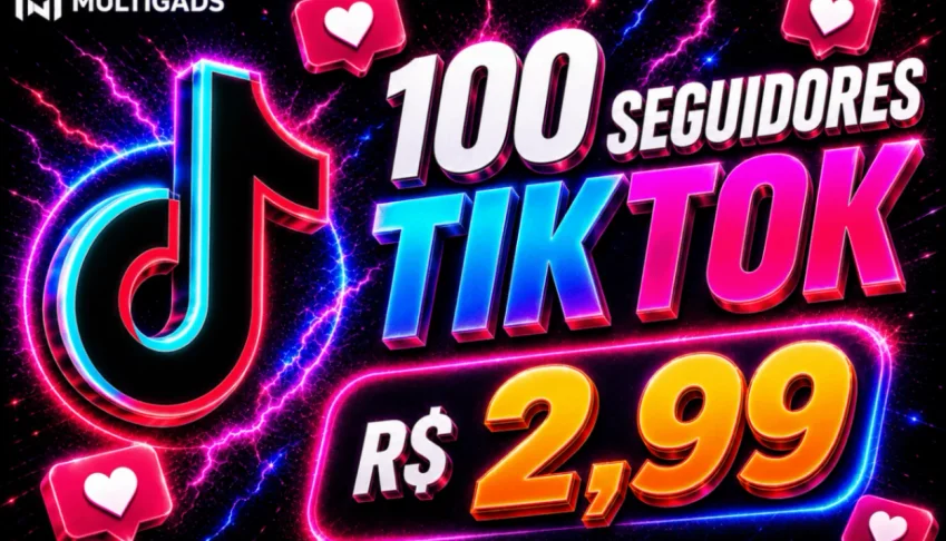 TikTok seguidores (shop) promoção
