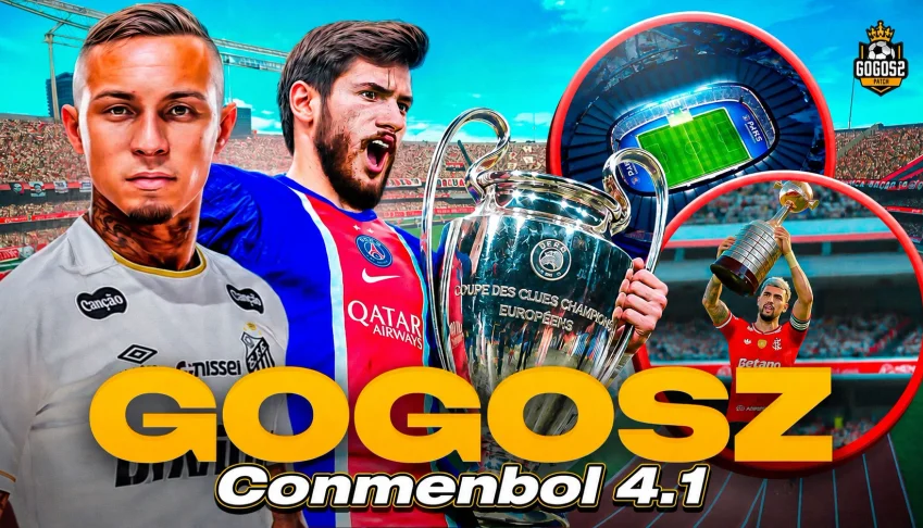 ⭐ Gogosz Patch Conmebol + PES 2021 Grátis ⭐