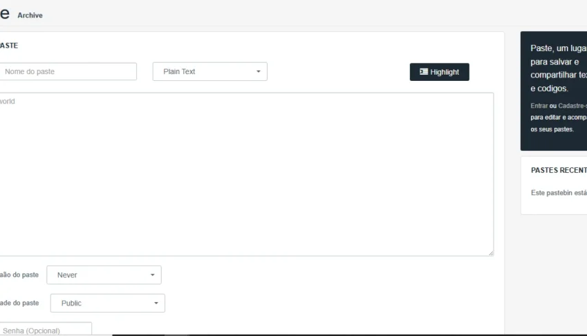 Script Php Paste Anazor Crie Seu Site De Paste E Monetize