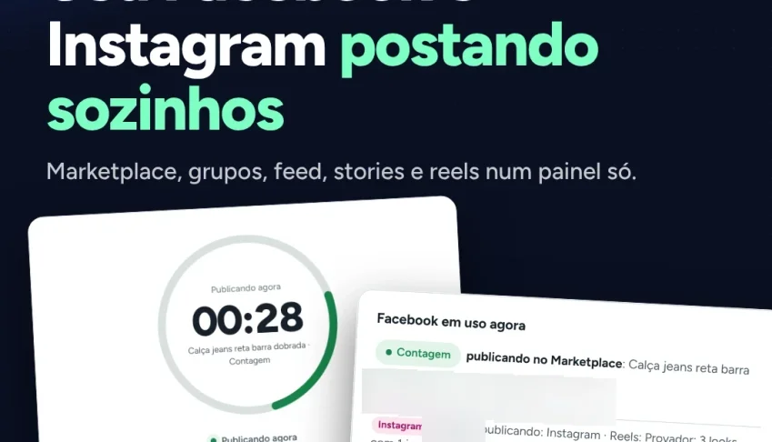Painel de Automação Facebook e Instagram | Posta e Responde