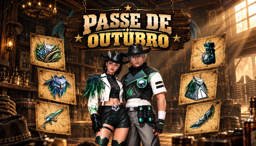 Passe booyah Outubro 2026
