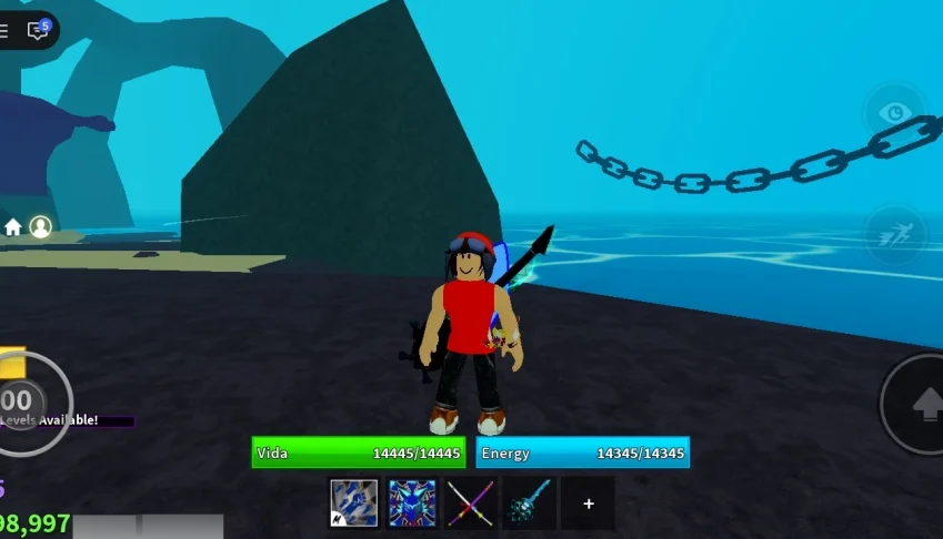 Conta blox fruit