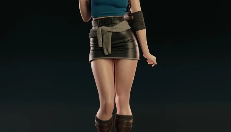 Jill Valentine Resident Evil - STL 3D