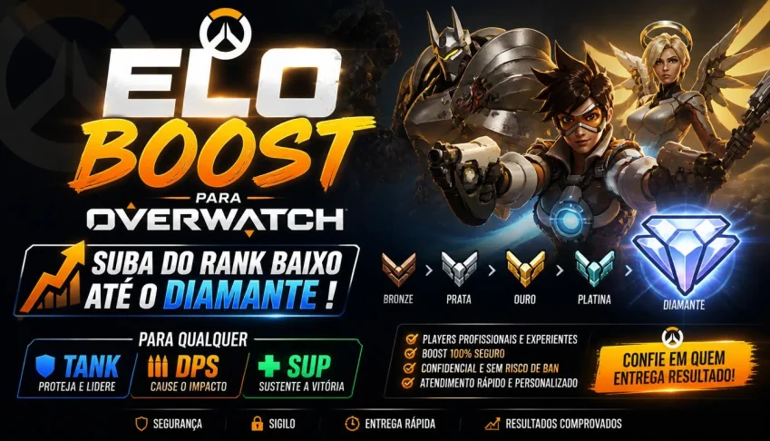 Overwatch Elo Boost - Tenha o rank que deseja !