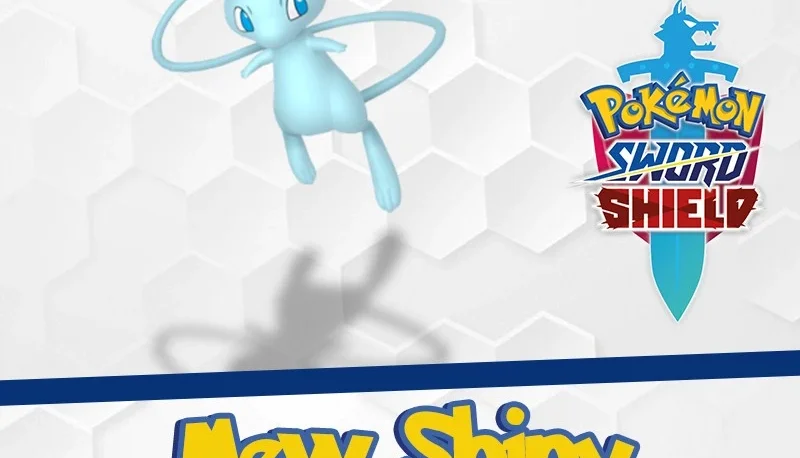 Mew Shiny 6IVs Evento + Brinde - Pokémon Sword e Shield